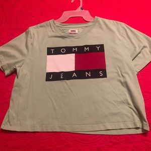 Tommy Hilfiger crop tshirt